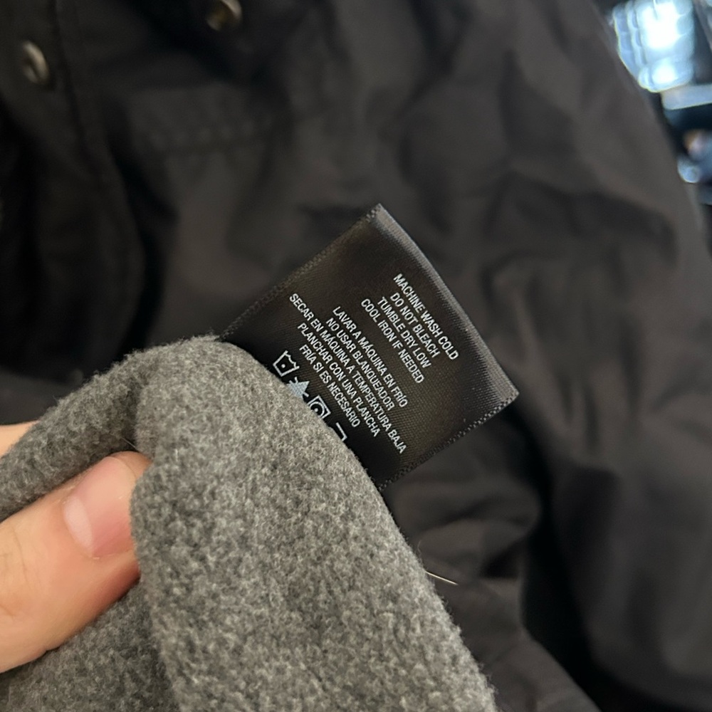 Basic Editions Men's Black Puffer Jacket - Picture 3 of 4